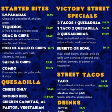 Tacos victory