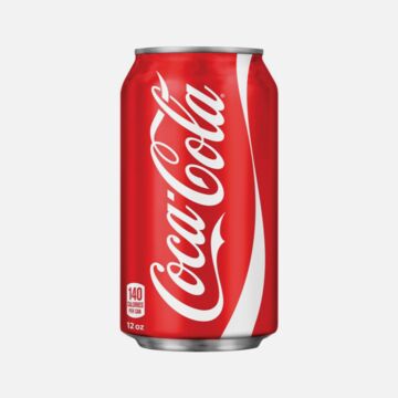 Canned Coca Cola