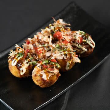 “Takoyaki” Crispy Octopus Dumplings
