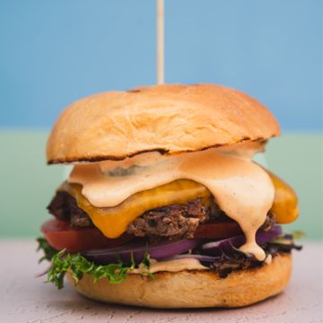 Grass-Fed Beef Burger