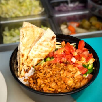 Chicken Gyro Rice Bowl