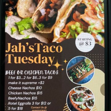 Jah's Taco Tuesday