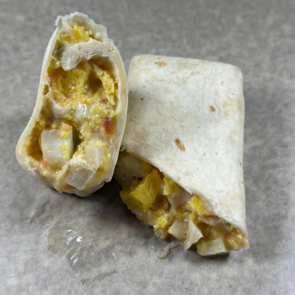 Green Chili breakfast burrito