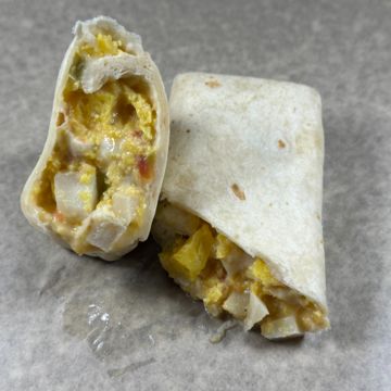 Green Chili breakfast burrito