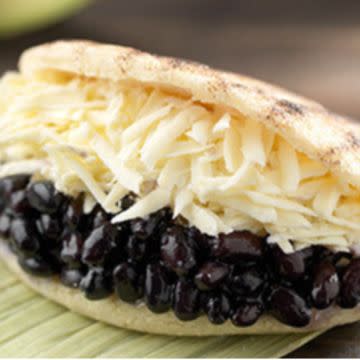 Black Beans Arepas