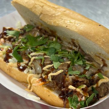Japanese style Philly cheese steak