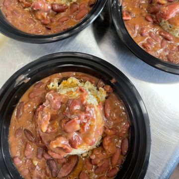 Red beans & boudin