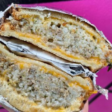 Boudin Grilled Cheese