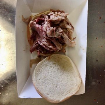 Smoked Pulled Pork Sandwich