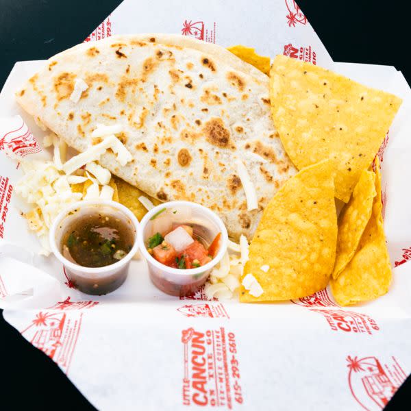 Plain Cheese Quesadilla
