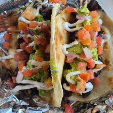 Vegan Black Power Tacos (2 per order)