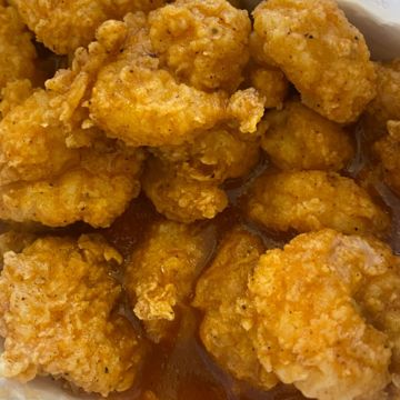 HONEY HOT LEMON PEPPER SHRIMP