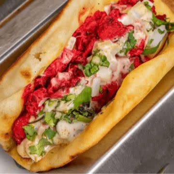 Lemon Chili Chicken Taco