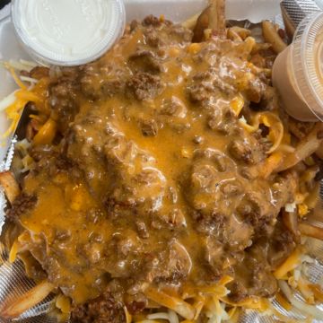 Picadillo Loaded Fries