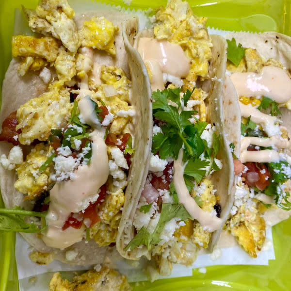 3 Breakfast Tacos