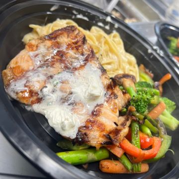 Grilled Salmon Platter