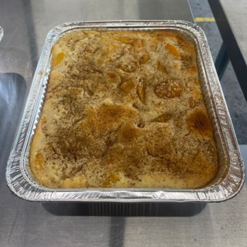 Peach cobbler