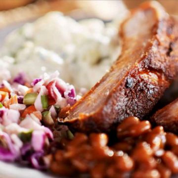 Half Rack Ribs Meal Deal