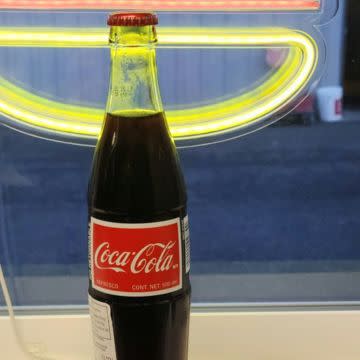 Assorted canned soda