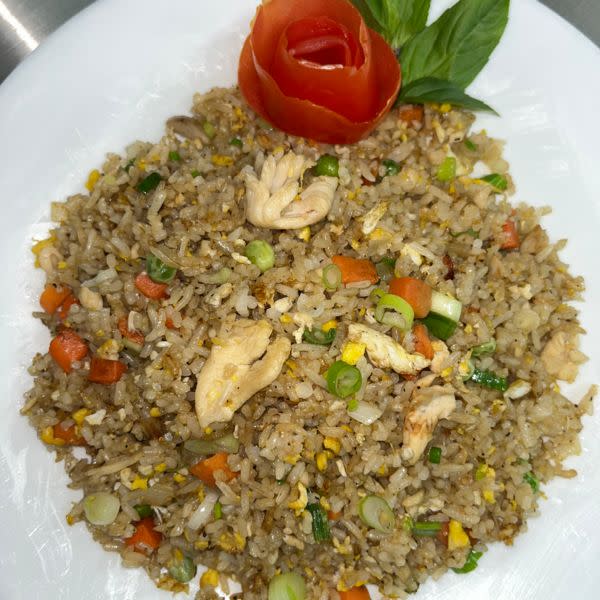 Basil Fried rice chicken