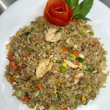 Basil Fried rice chicken