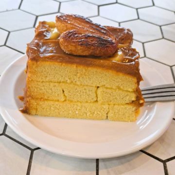 Vanilla & Caramel Cake
