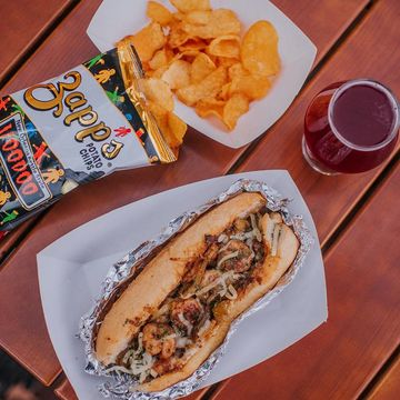 Blackened Shrimp Philly