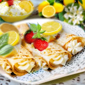 Lemon Cream Cheese Strawberries
