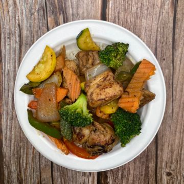 Hibachi bowl