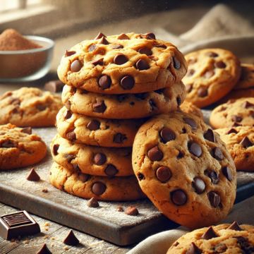 Fresh Baked JUMBO Chocolate Chip Cookies