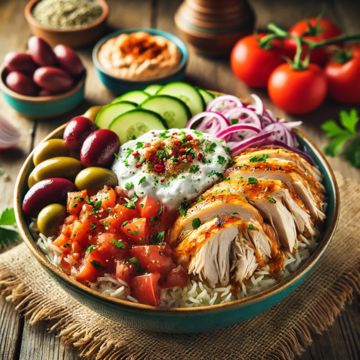 Greek Power Bowl - Chicken or Lamb