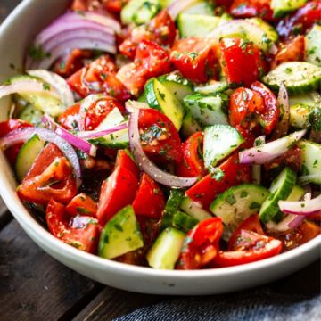 Cucumber Tomato Salad