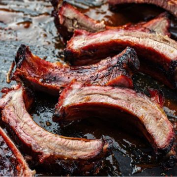 2 Meats 2 Sides (Smoked Pulled Pork, Smoked Spare Ribs, Smoked Chicken Thighs)