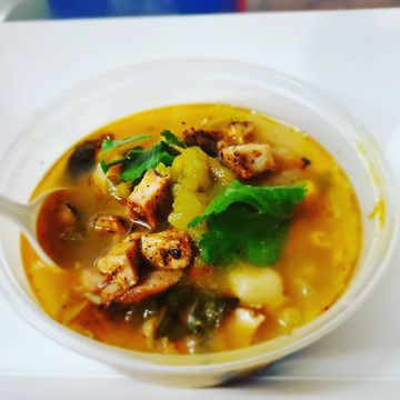 Chicken Green Chile Soup (cup)