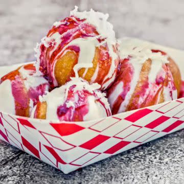 Berry White Donuts