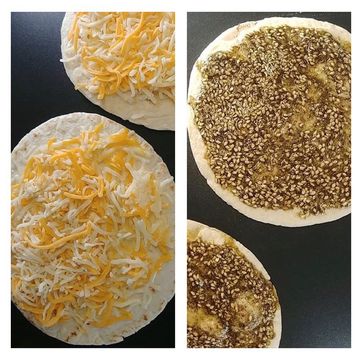 Zaatar or Cheese Manouchee