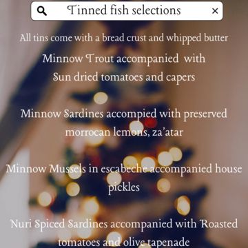 Tinned Fish