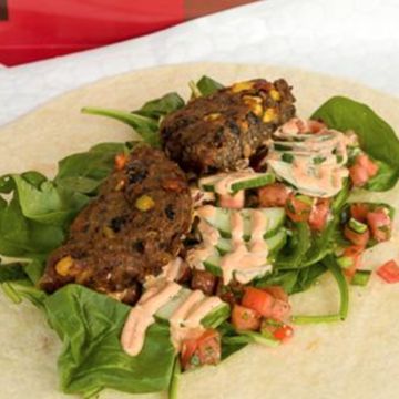 1lb Overstuffed Zesty Veggie Wrap
