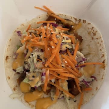 Buffalo Cauliflower Taco 