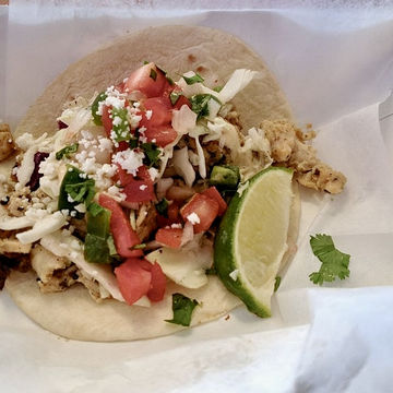 Tequila Lime Chicken Taco