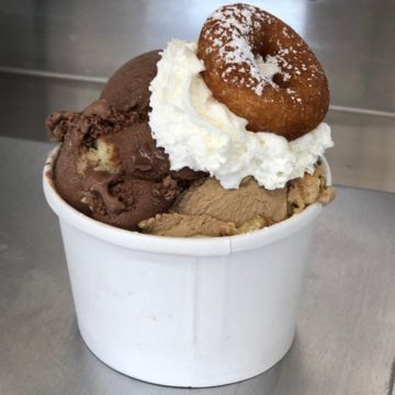 Donut Infused Ice Cream