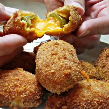 Cheddar Jalapeño Poppers