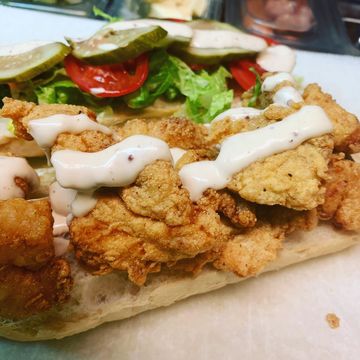 Seafood Po Boys