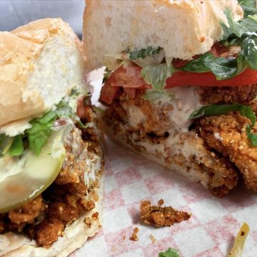 Andouille Po Boy