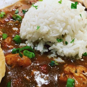 Seafood, File'& Okra Gumbo 
