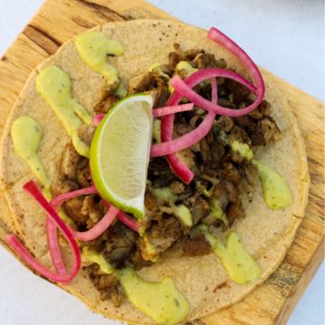 THE "BACK TO THE STREETS" TACO