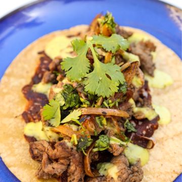THE "BEEF" TACO