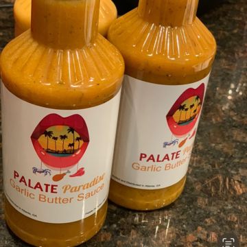 Bottle of Garlic Butter Sauce