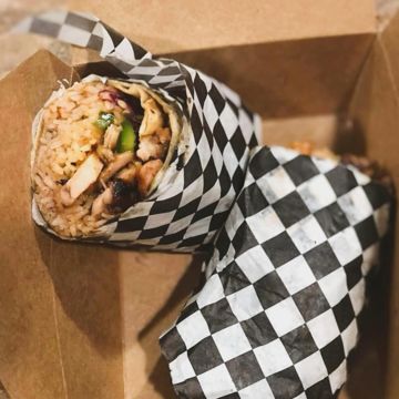 Jerk Chicken Burrito