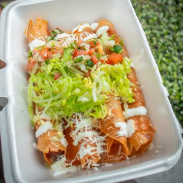Chicken Flautas